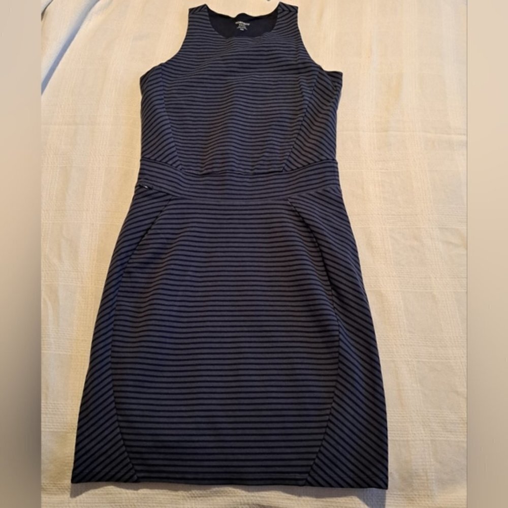 Toad & Co Transita women's size Small 2 tone blue Dress VGUC